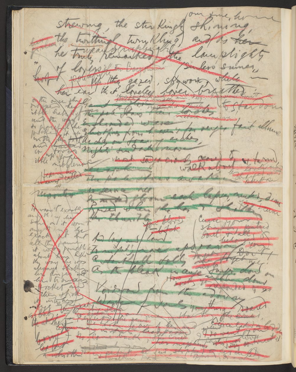 Pierwszy szkic Tristana i Izoldy autorstwa James Joyce