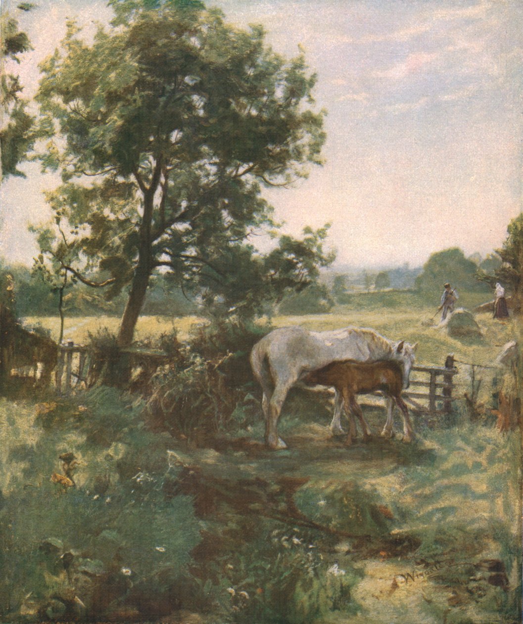 Lato, koniec XIX-początek XX wieku, ok. 1930. autorstwa James Lawton Wingate