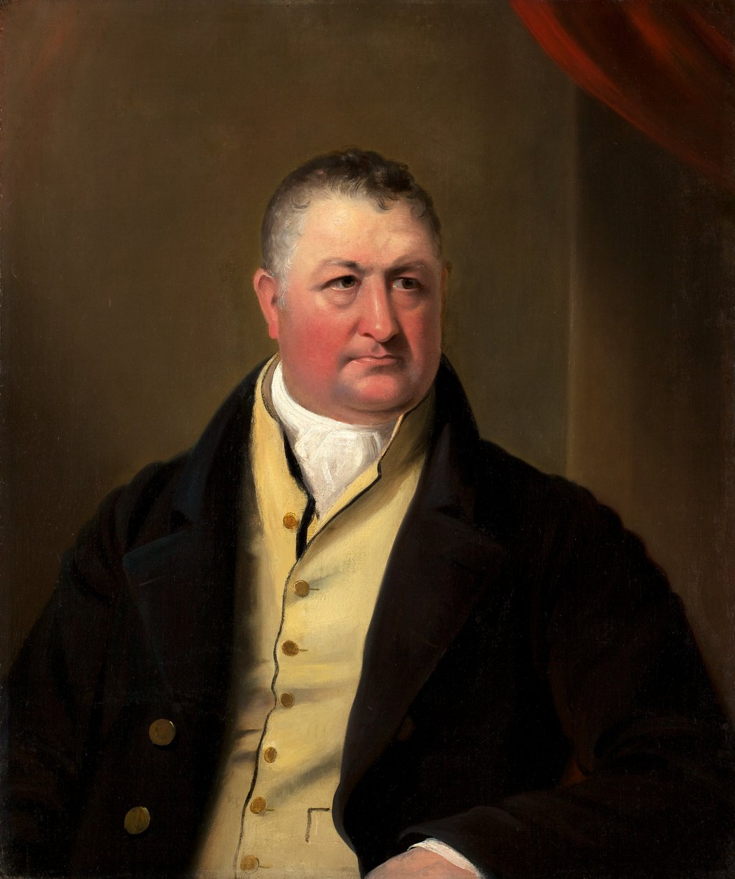 Portret Samuela Horrocksa, ok.1820 autorstwa James Lonsdale