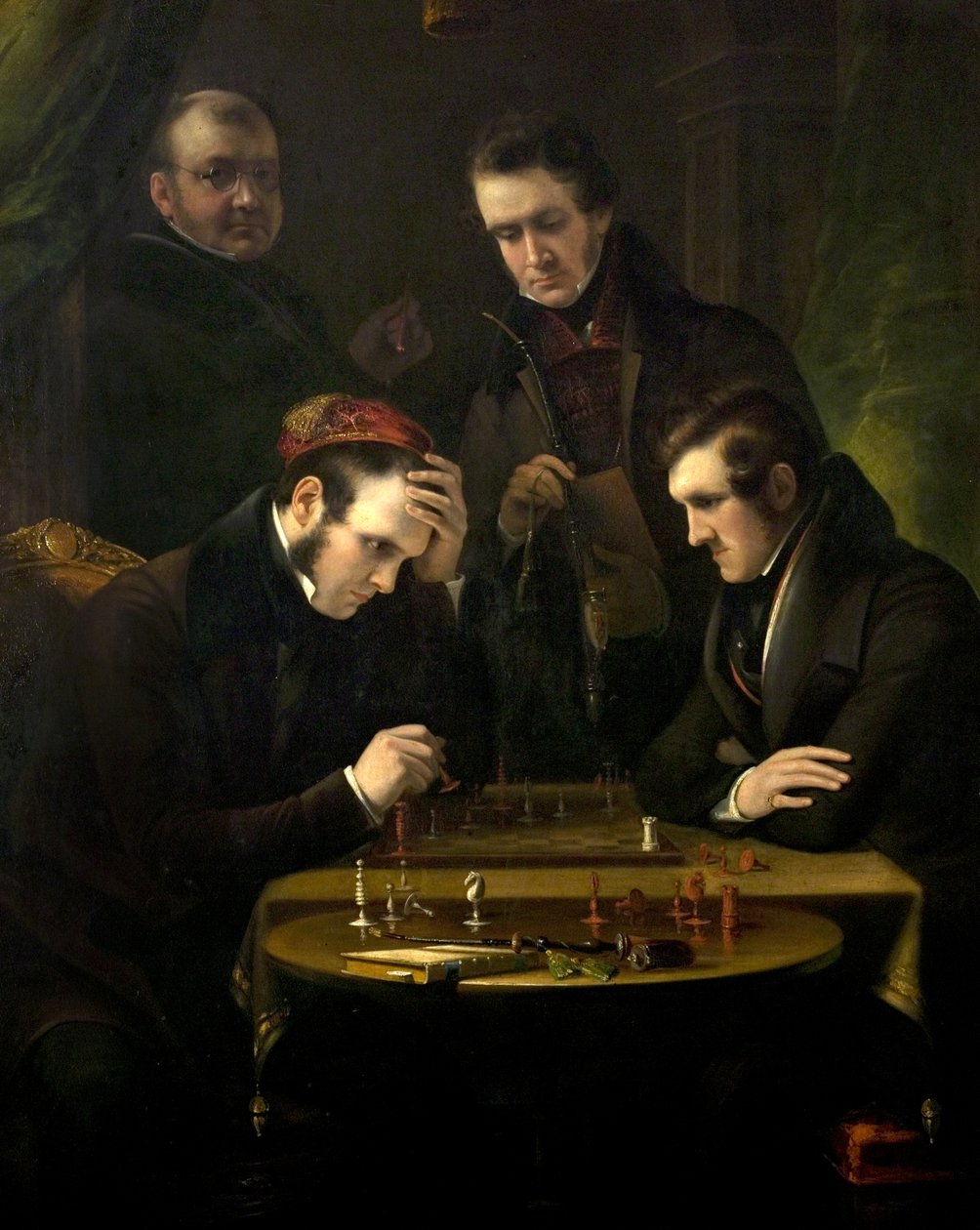 Szachiści autorstwa James Lonsdale