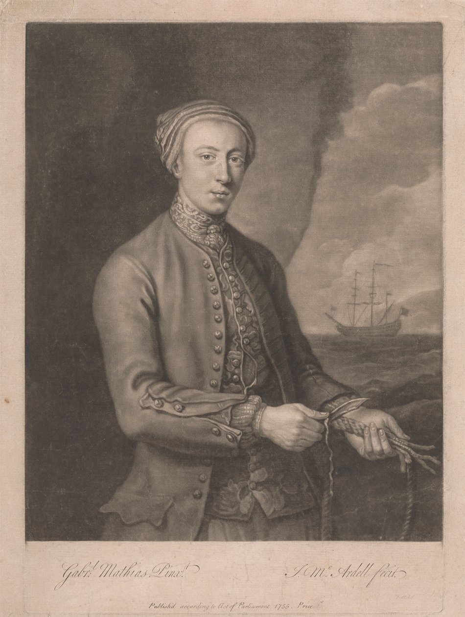 Andrzeja Wilkinsona autorstwa James McArdell
