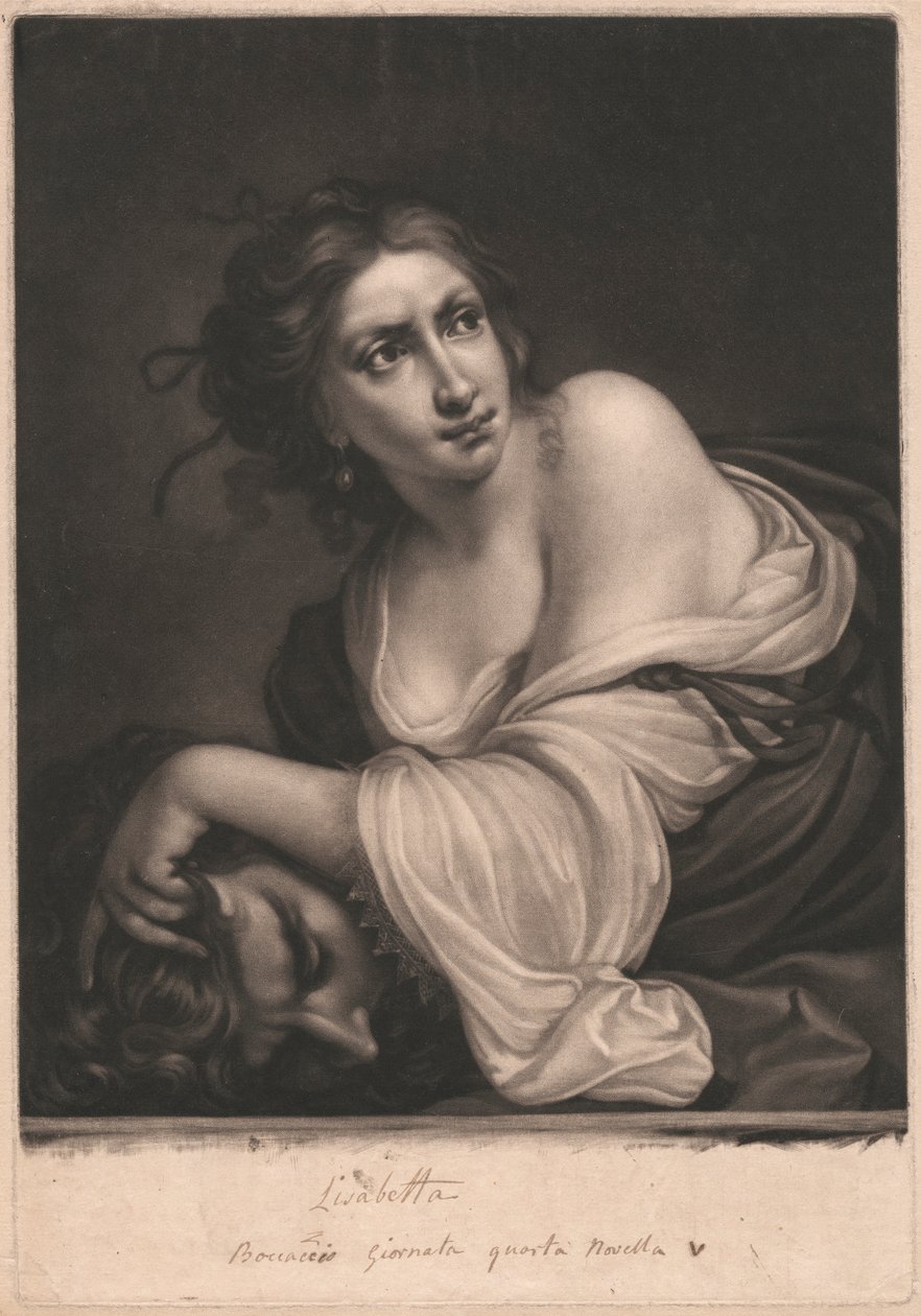 Elżbieta autorstwa James McArdell