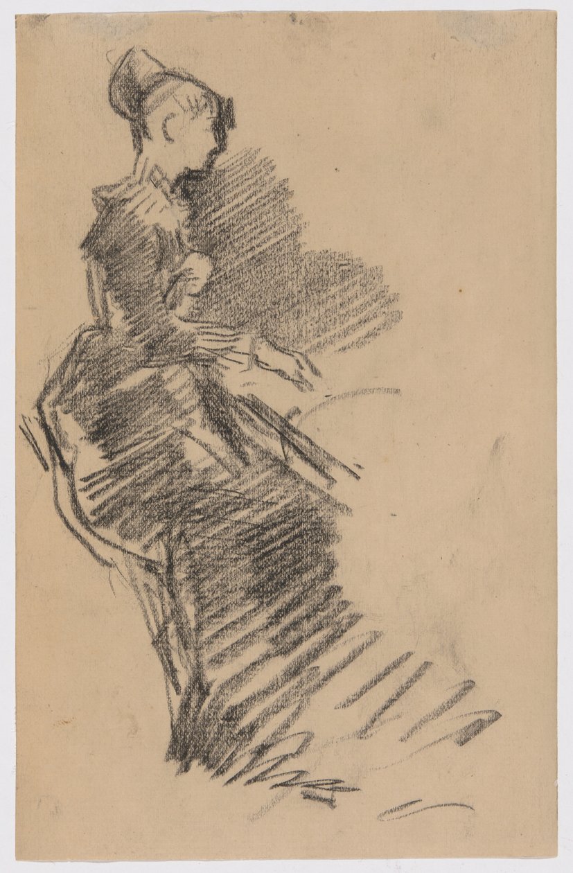 Przy fortepianie autorstwa James McNeill Whistler