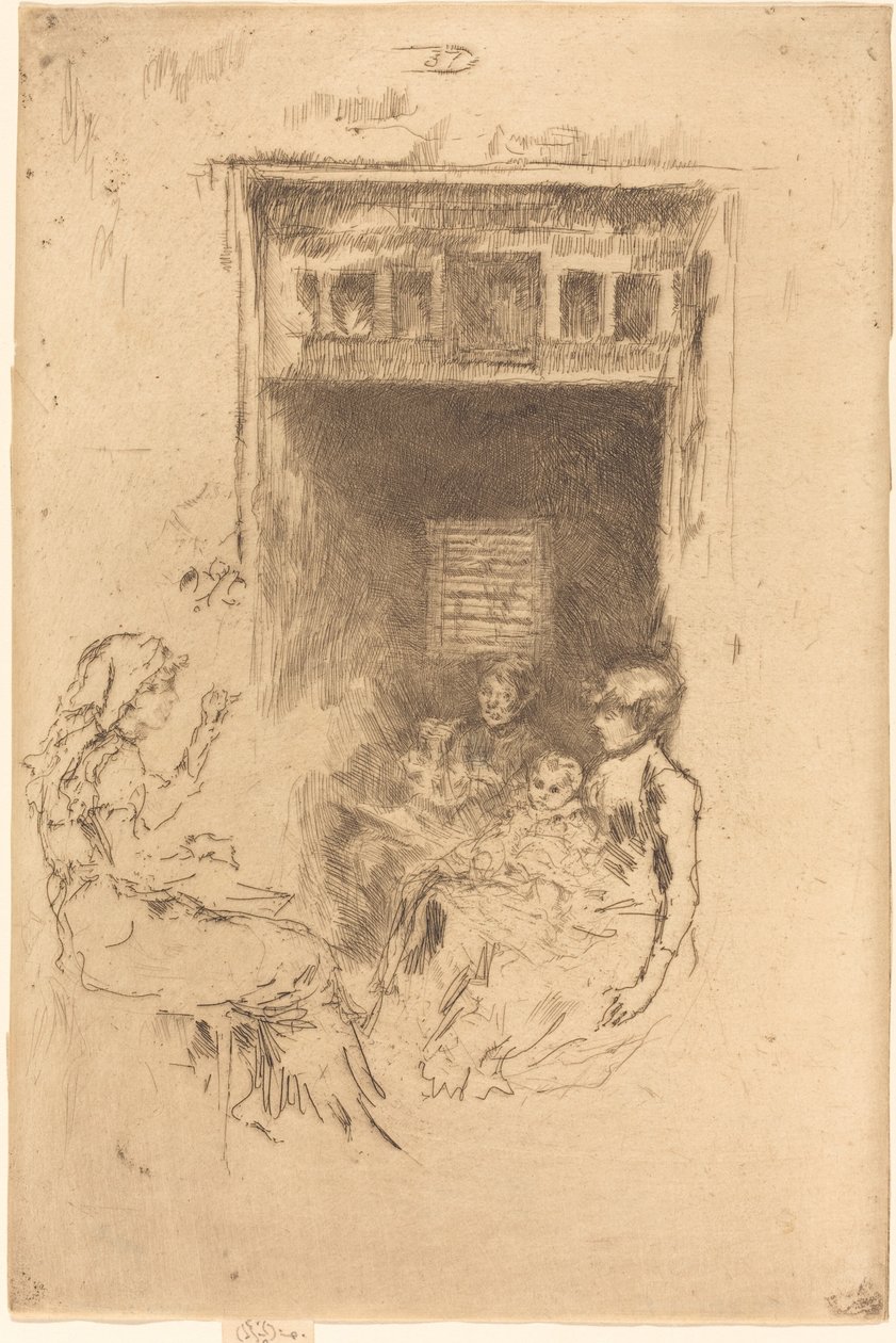 Koralik-Stringers autorstwa James Abbott McNeill Whistler
