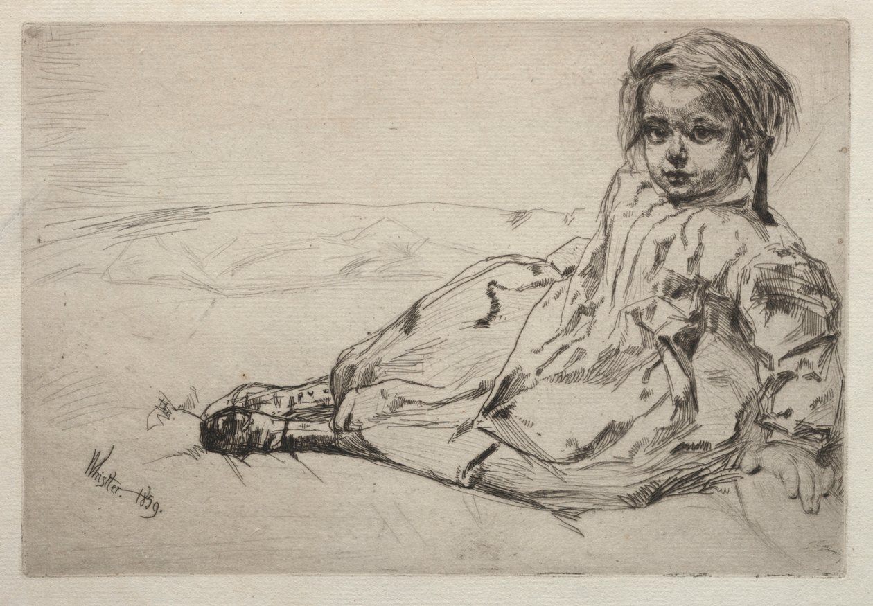 Bibi Valentine autorstwa James McNeill Whistler