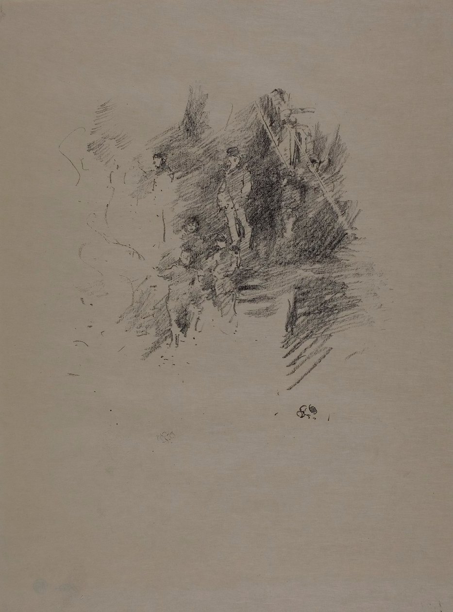 Piąty listopada autorstwa James Abbott McNeill Whistler