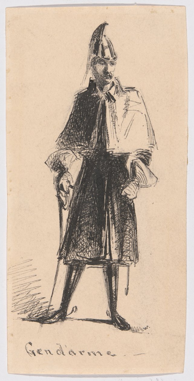 Policjant autorstwa James Abbott McNeill Whistler