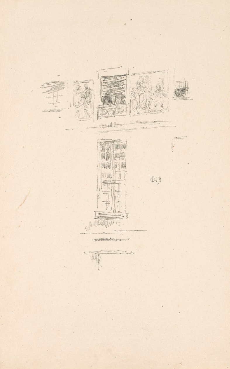 Hôtel Colbert, Windows autorstwa James McNeill Whistler