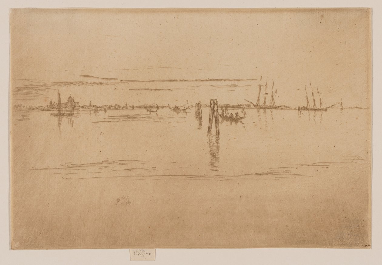 Długa Laguna autorstwa James McNeill Whistler