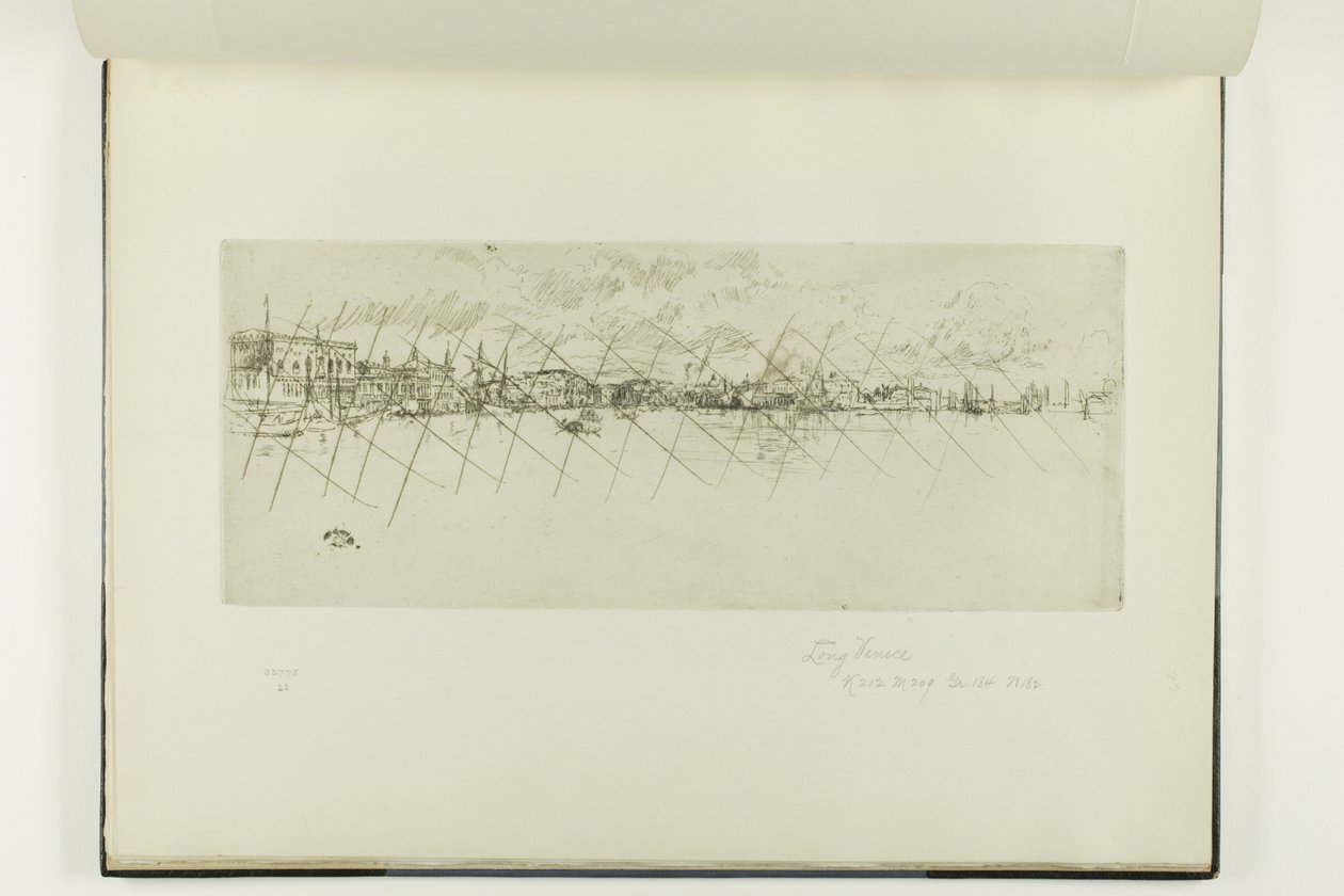 Długa Wenecja autorstwa James McNeill Whistler