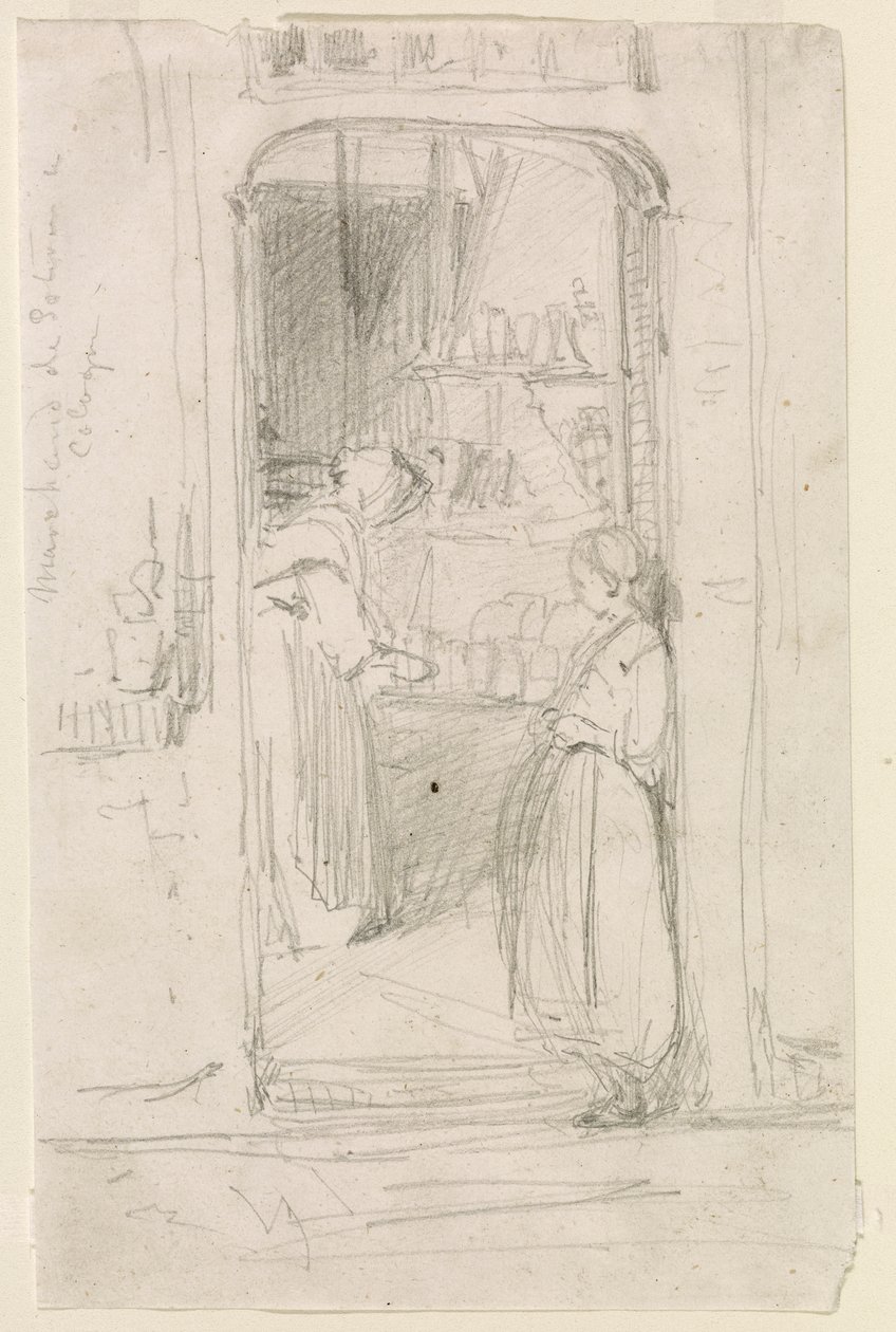 Kupiec dyni w Kolonii autorstwa James Abbott McNeill Whistler