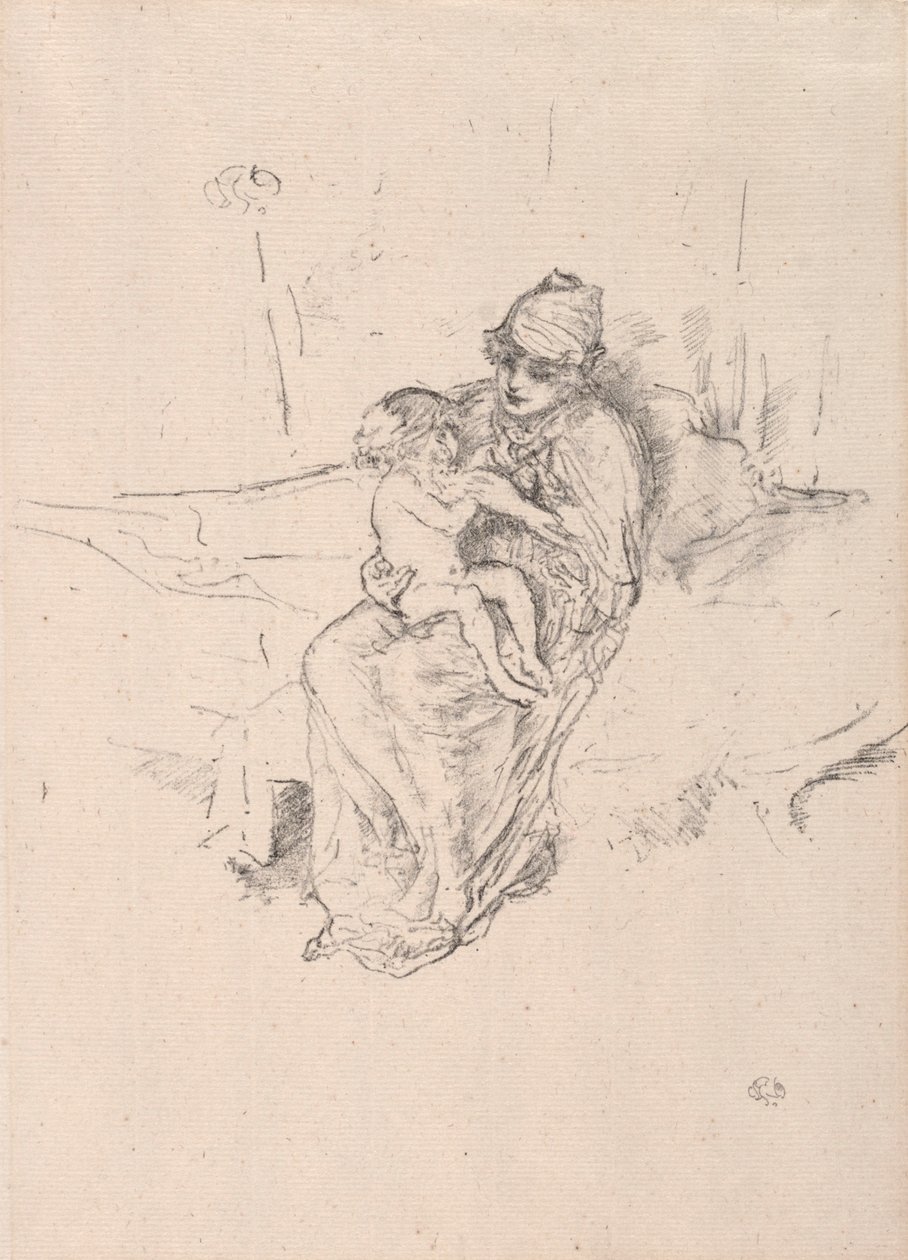 Matka i dziecko, nr 1 autorstwa James McNeill Whistler