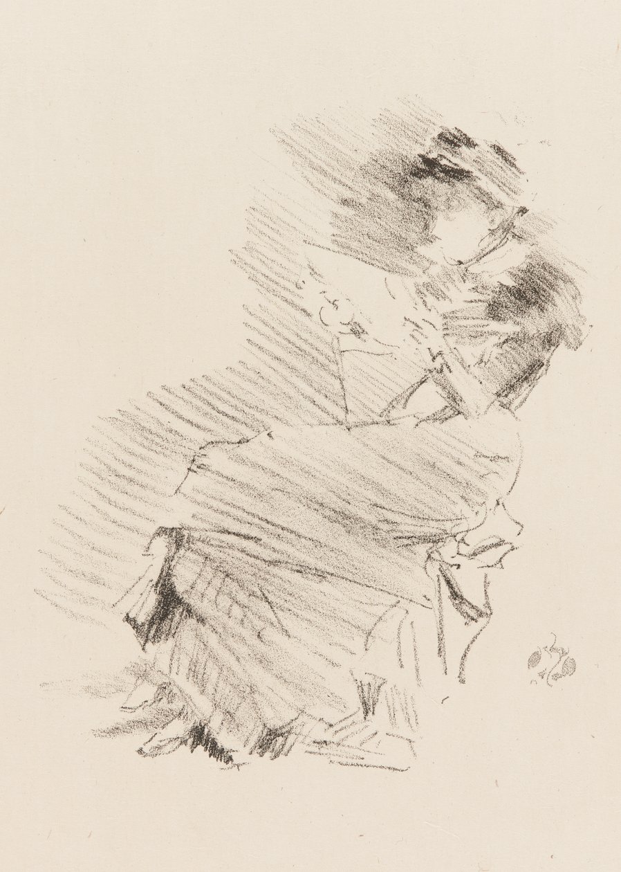 Czytanie autorstwa James Abbott McNeill Whistler