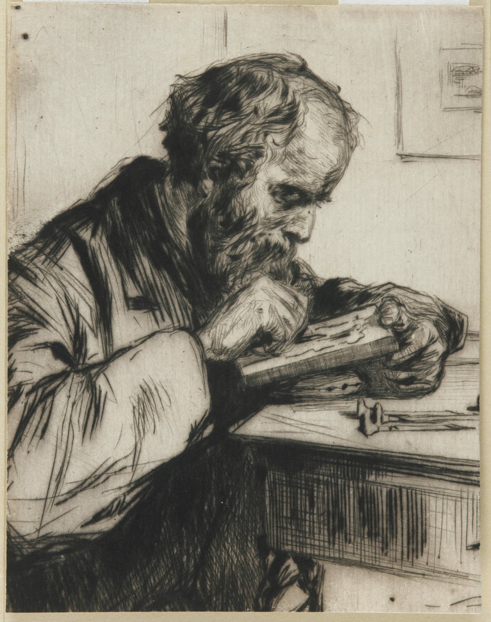 Riault (Drewniarz) autorstwa James Abbott McNeill Whistler
