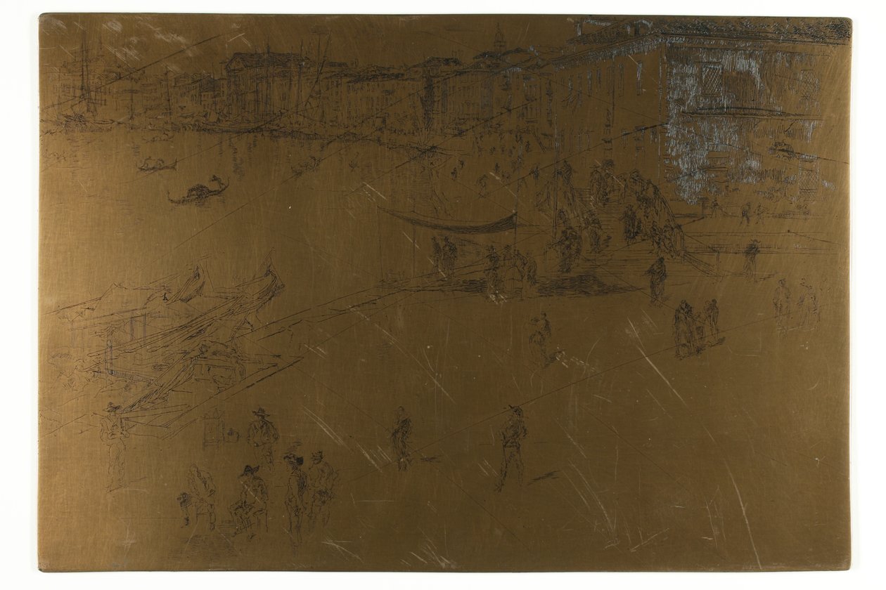 Riva, nr 2 autorstwa James McNeill Whistler