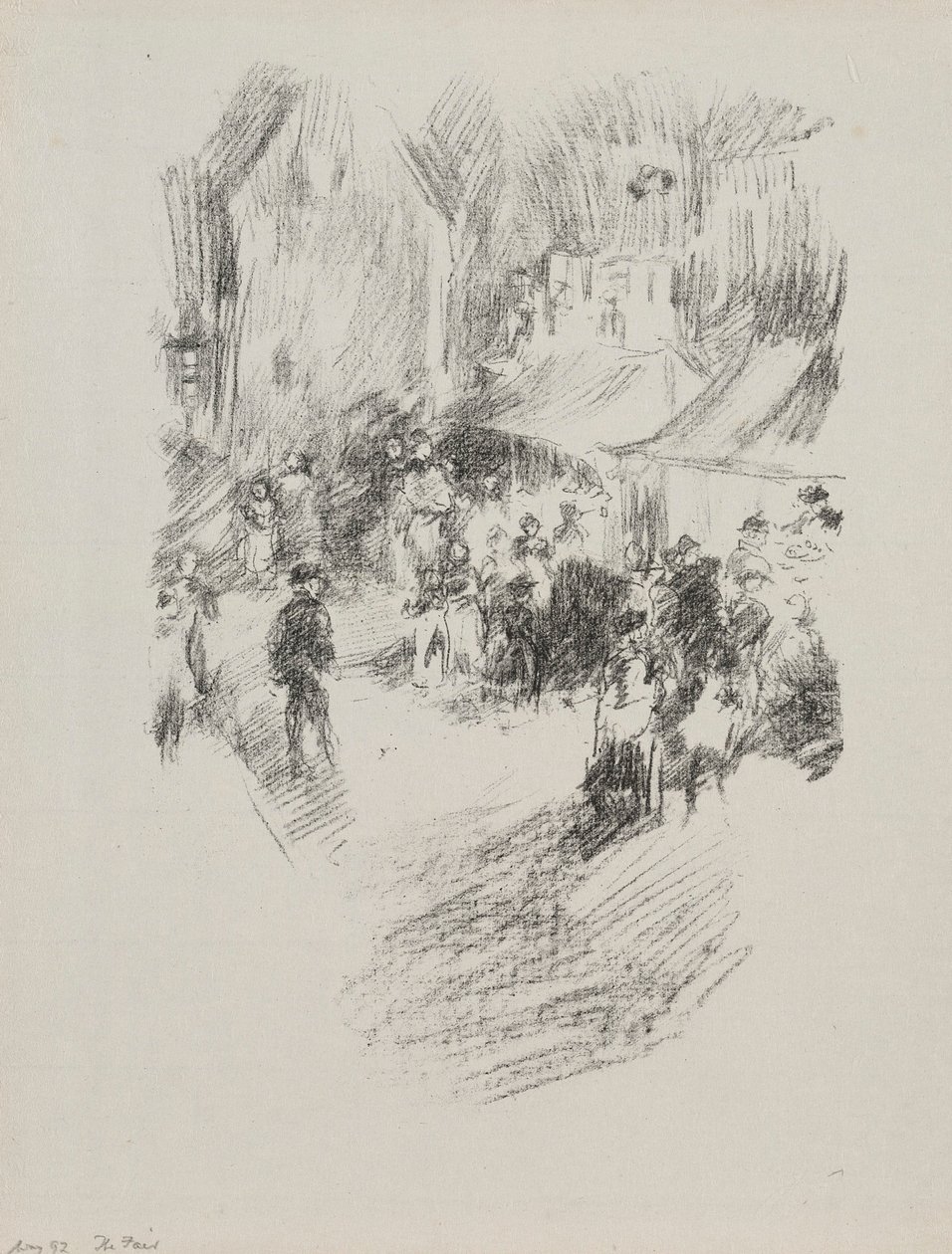 Targi autorstwa James McNeill Whistler