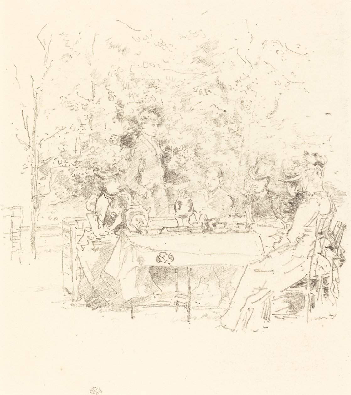 Ogród autorstwa James Abbott McNeill Whistler