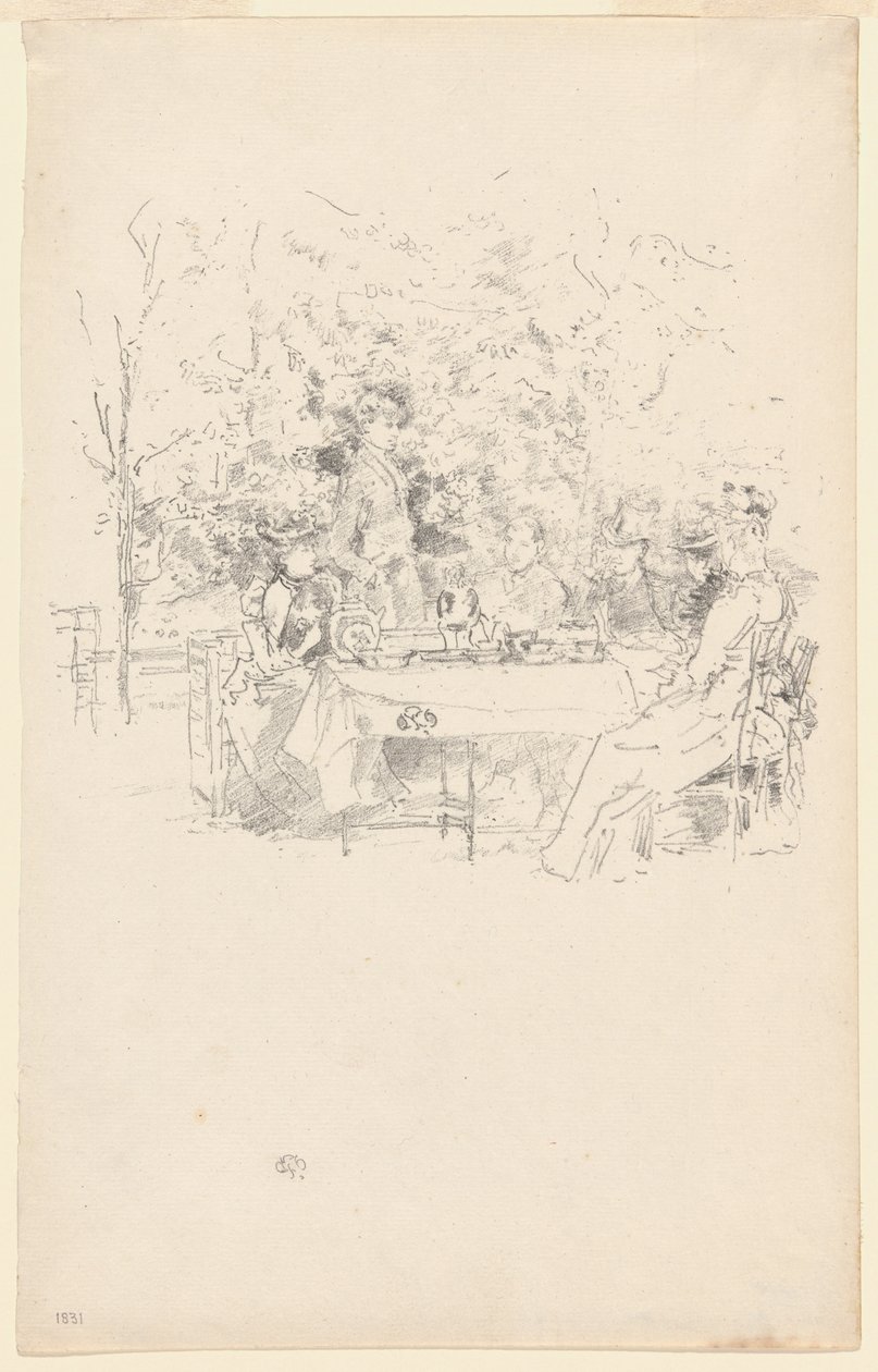 Ogród autorstwa James Abbott McNeill Whistler