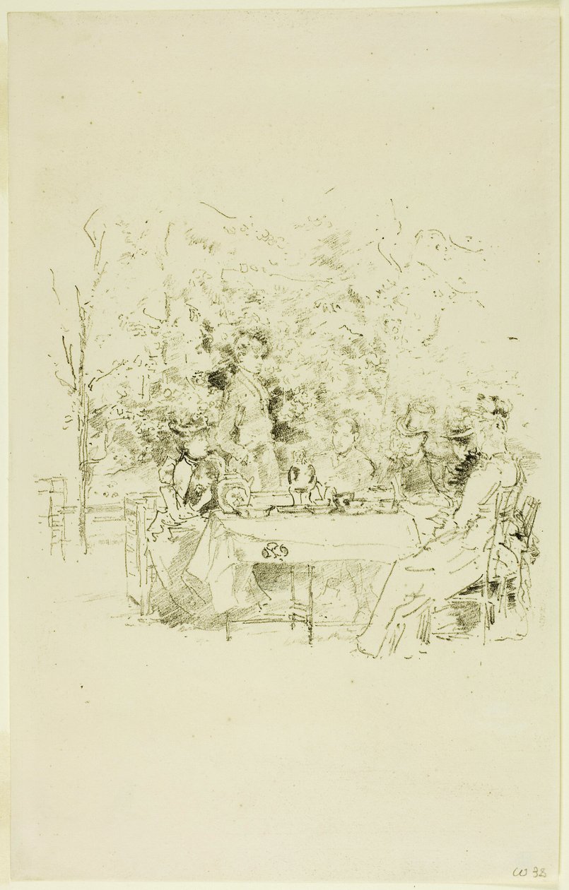 Ogród autorstwa James Abbott McNeill Whistler