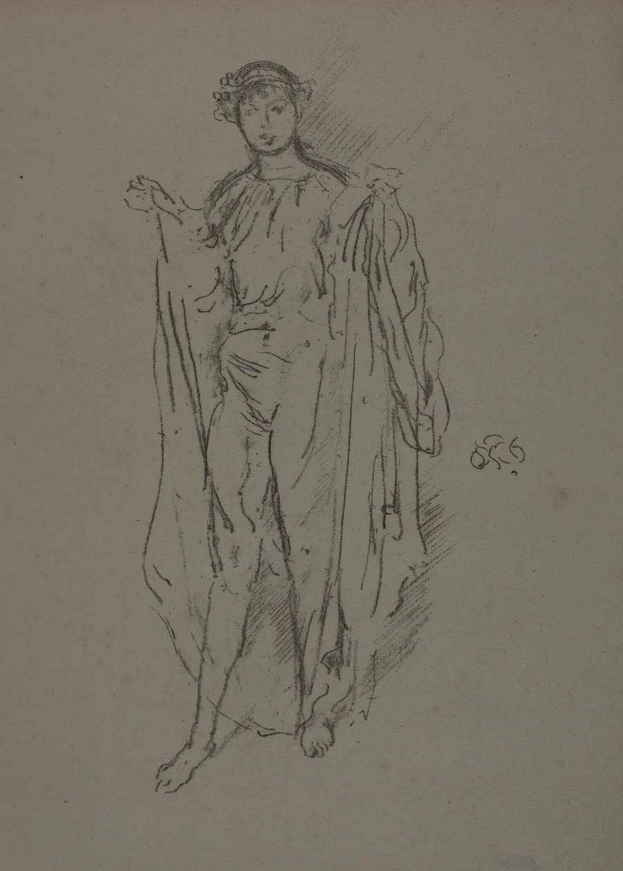 Dziewczyna autorstwa James Abbott McNeill Whistler
