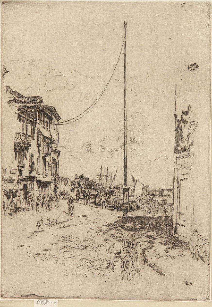 Mały Maszt autorstwa James Abbott McNeill Whistler