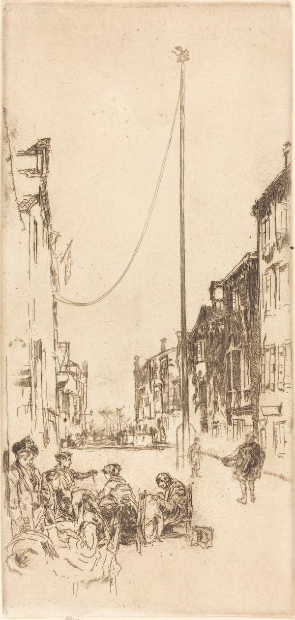 Maszt autorstwa James Abbott McNeill Whistler