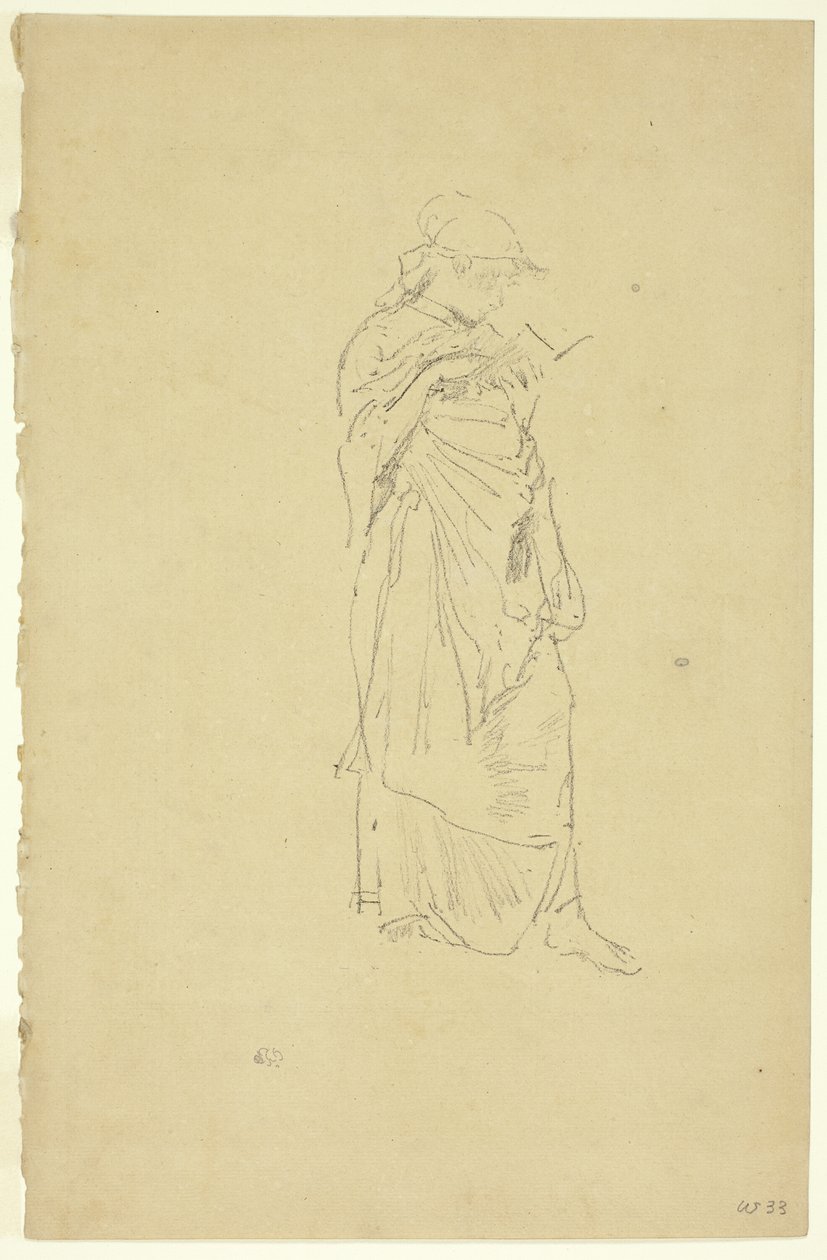 Powieść: Dziewczyna czytająca autorstwa James Abbott McNeill Whistler