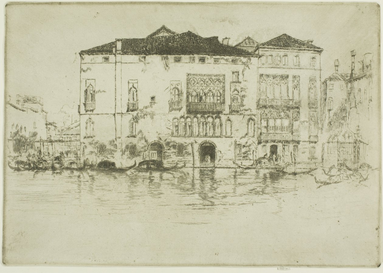 Pałace autorstwa James Abbott McNeill Whistler