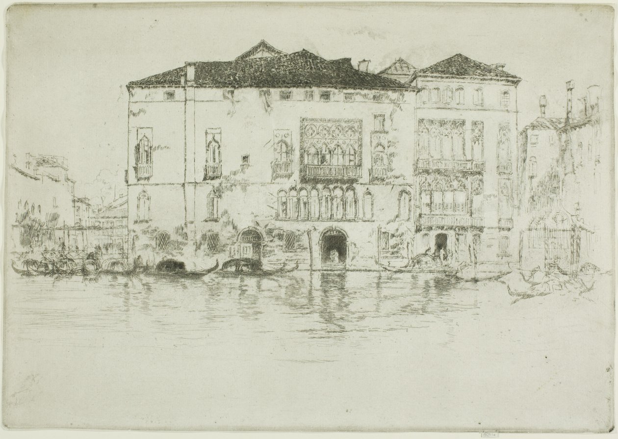 Pałace autorstwa James Abbott McNeill Whistler