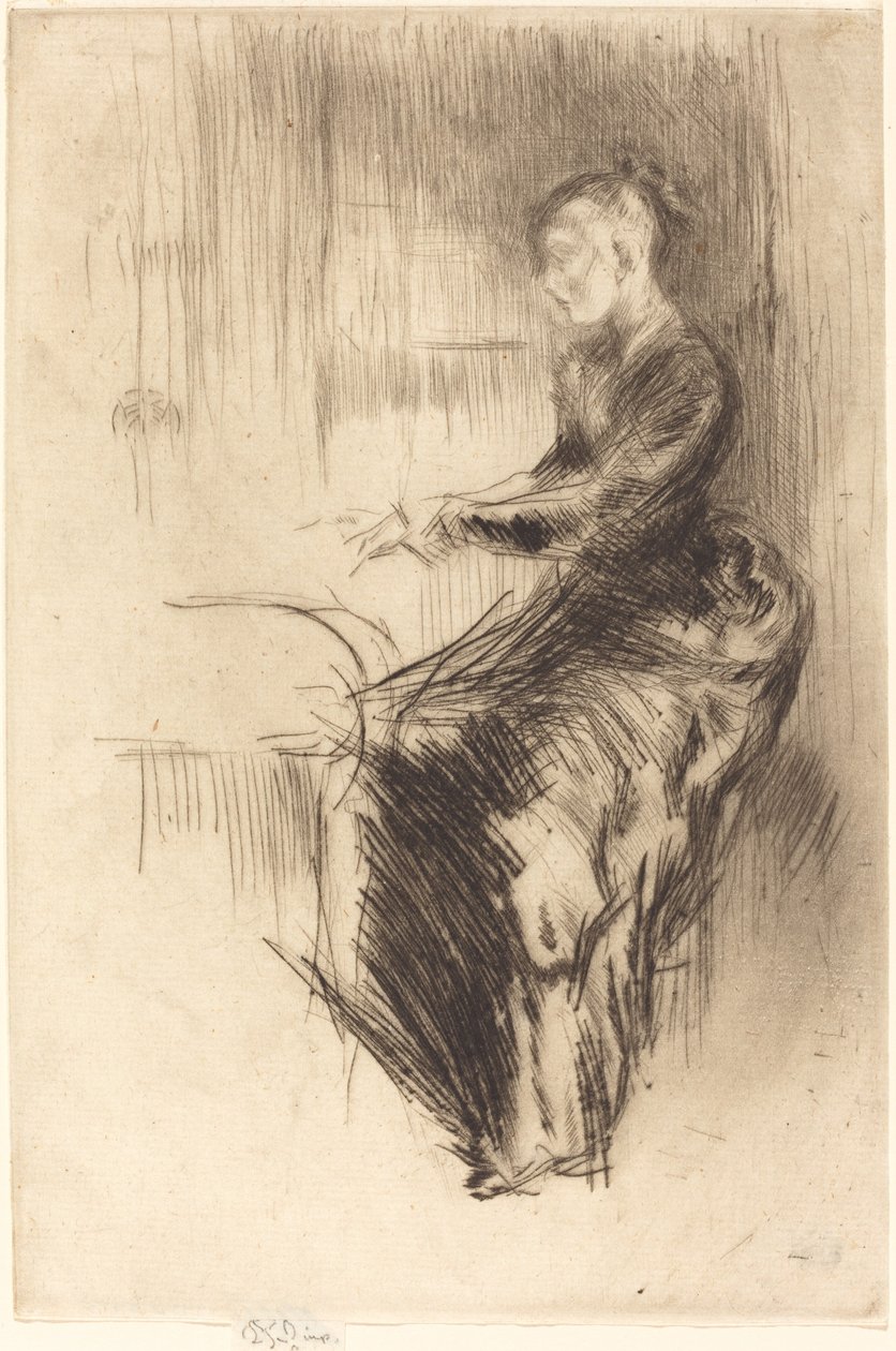 Pianino autorstwa James Abbott McNeill Whistler