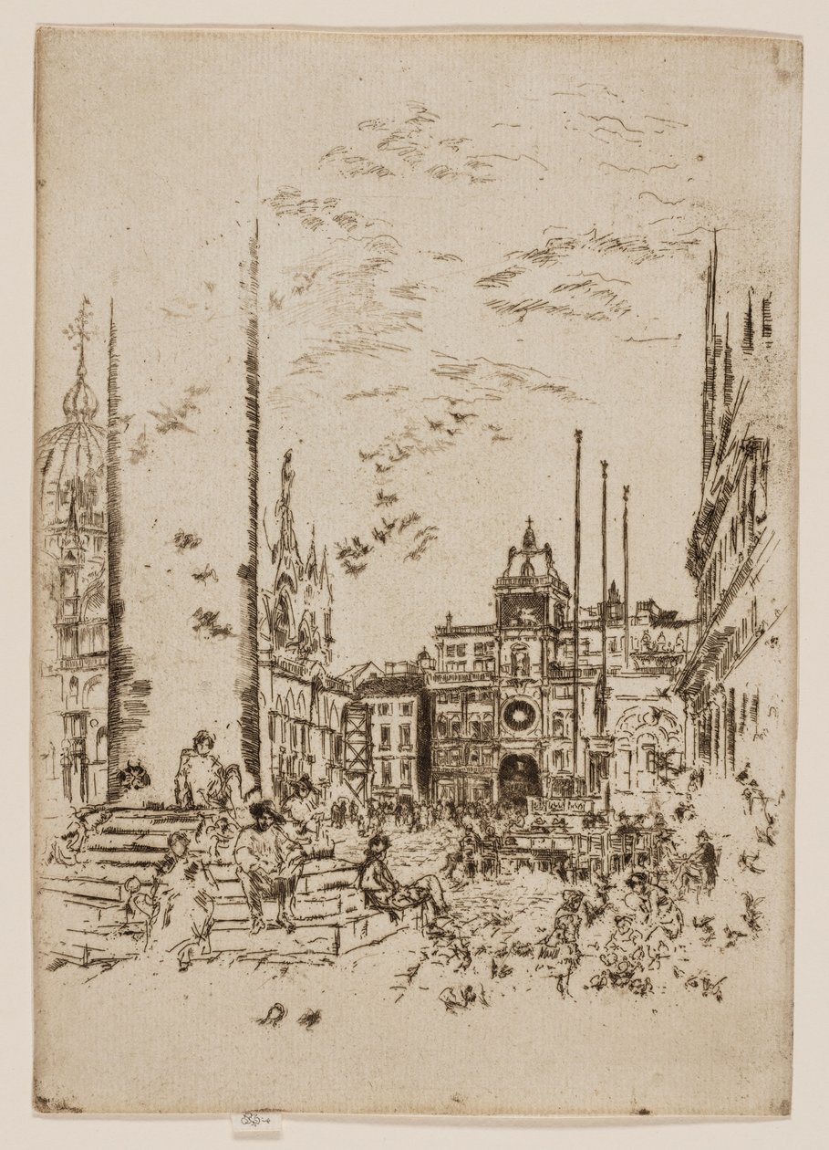 Piazzetta autorstwa James Abbott McNeill Whistler