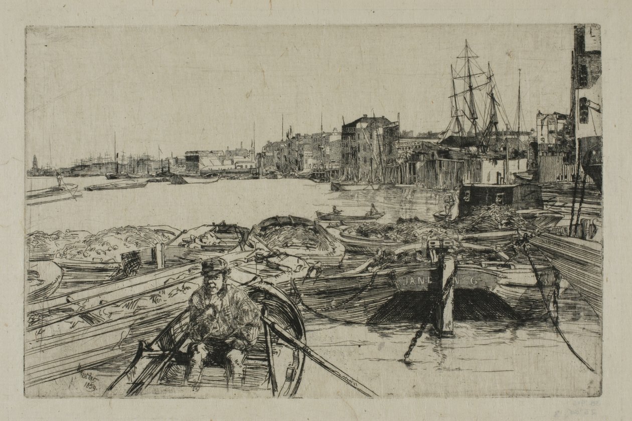 Basen autorstwa James Abbott McNeill Whistler