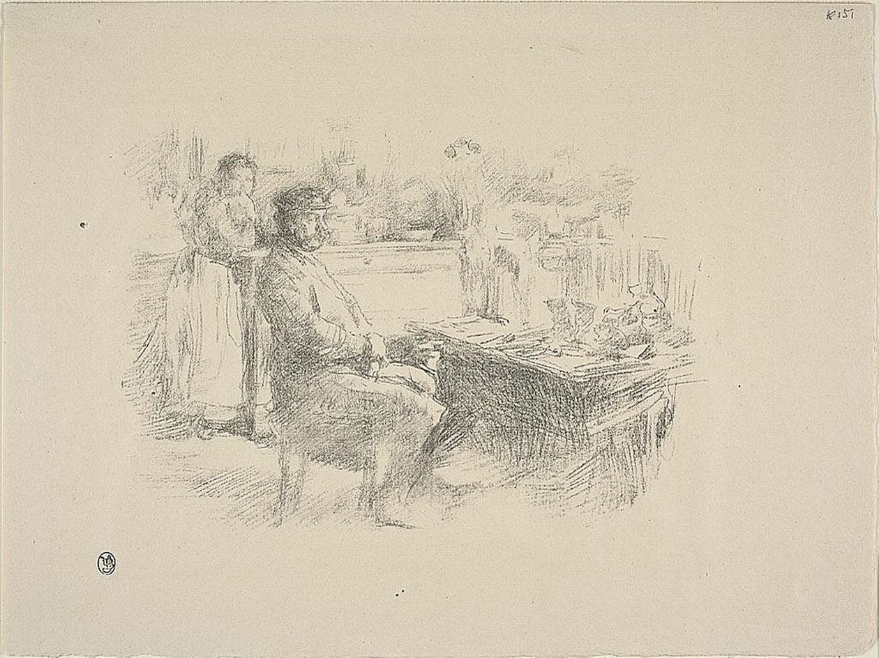 Szewc autorstwa James Abbott McNeill Whistler
