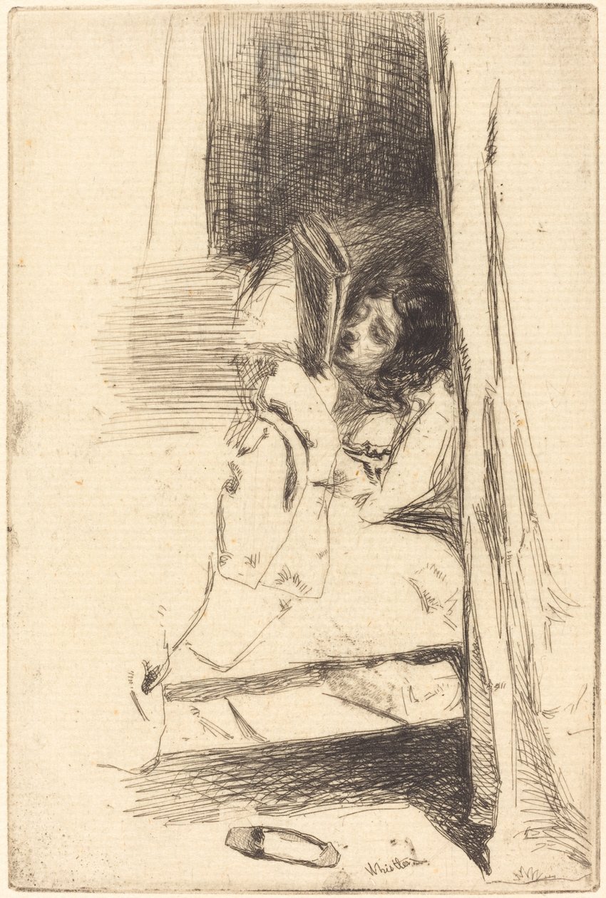 Pantofelek autorstwa James Abbott McNeill Whistler