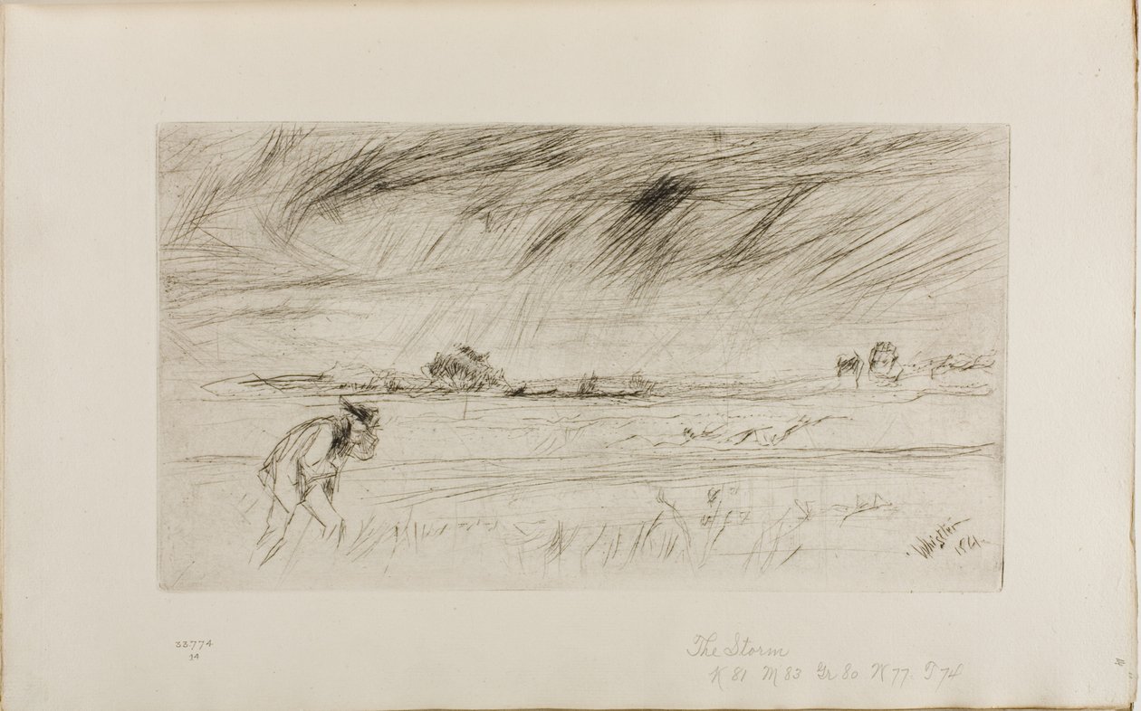 Burza autorstwa James Abbott McNeill Whistler