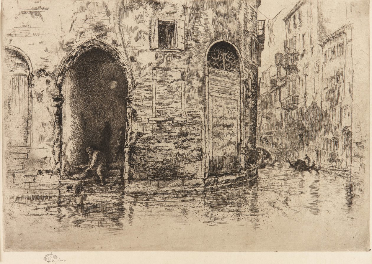 Dwoje drzwi autorstwa James Abbott McNeill Whistler
