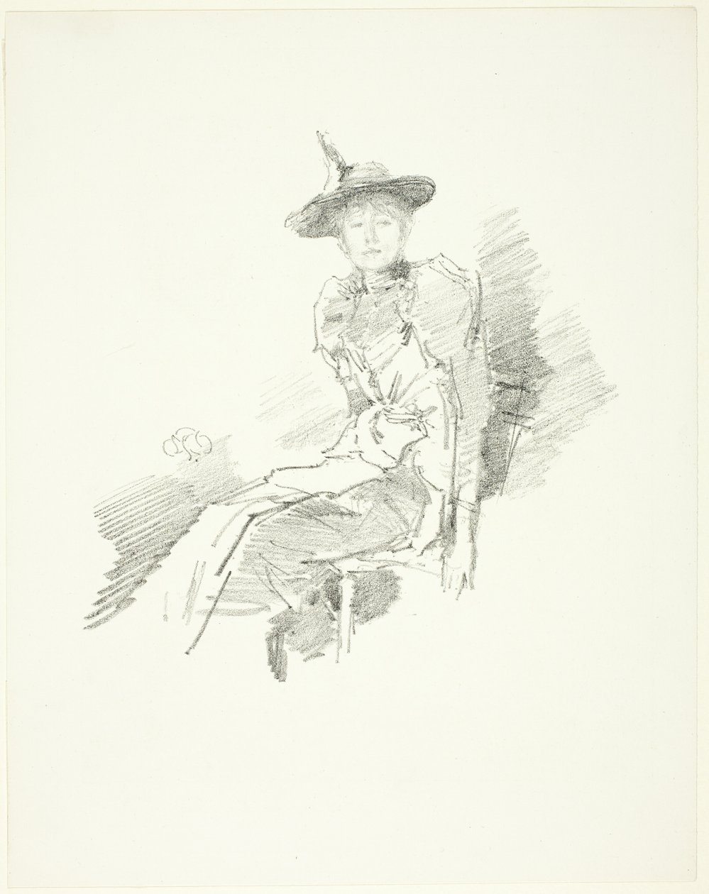 Skrzydlaty Kapelusz autorstwa James Abbott McNeill Whistler
