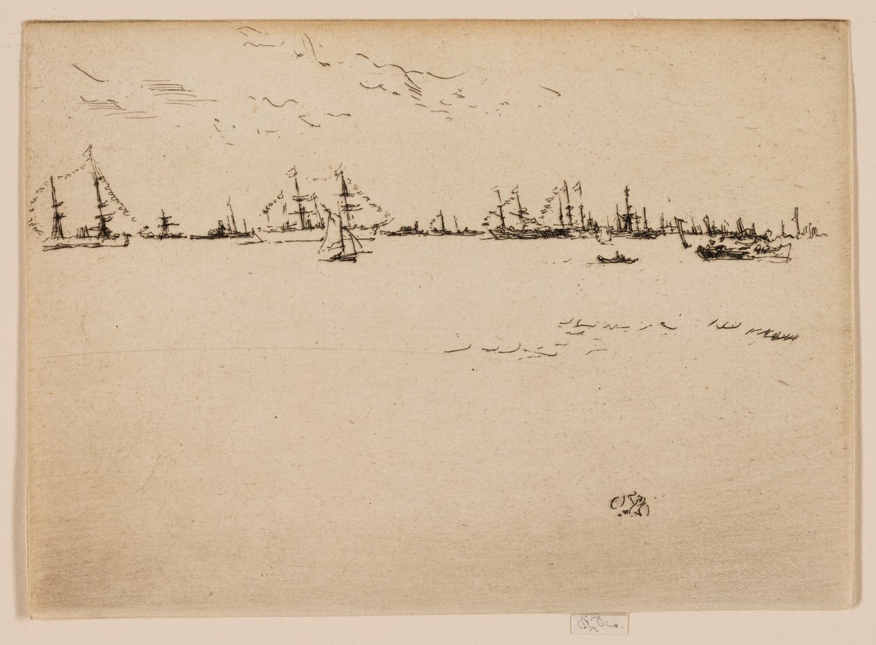 Okręty wojenne autorstwa James McNeill Whistler