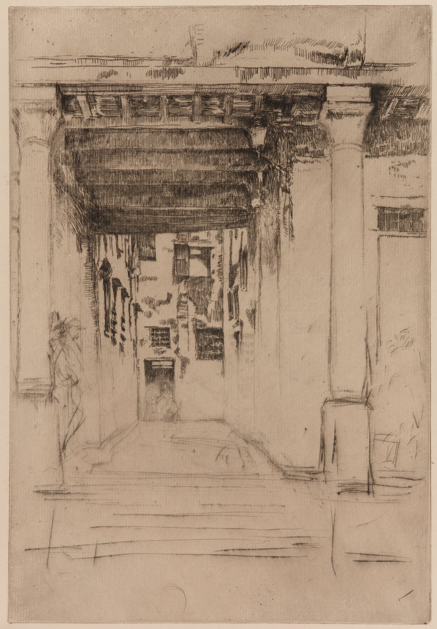 Dwór wenecki autorstwa James Abbott McNeill Whistler