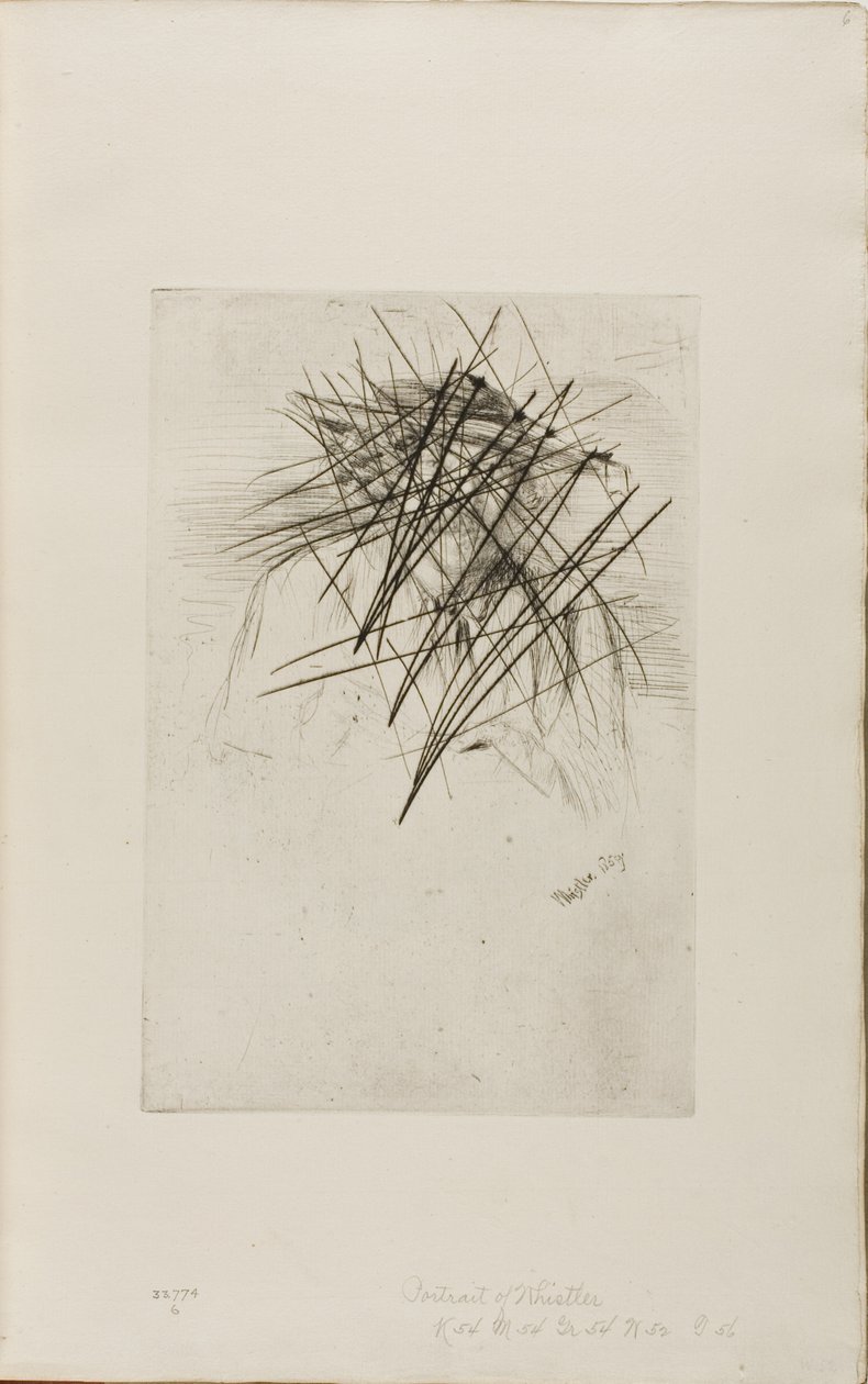 Gwizdek z kapeluszem autorstwa James Abbott McNeill Whistler
