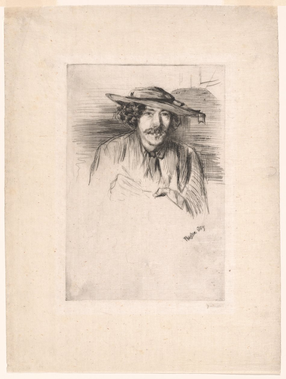 Gwizdek z kapeluszem autorstwa James Abbott McNeill Whistler