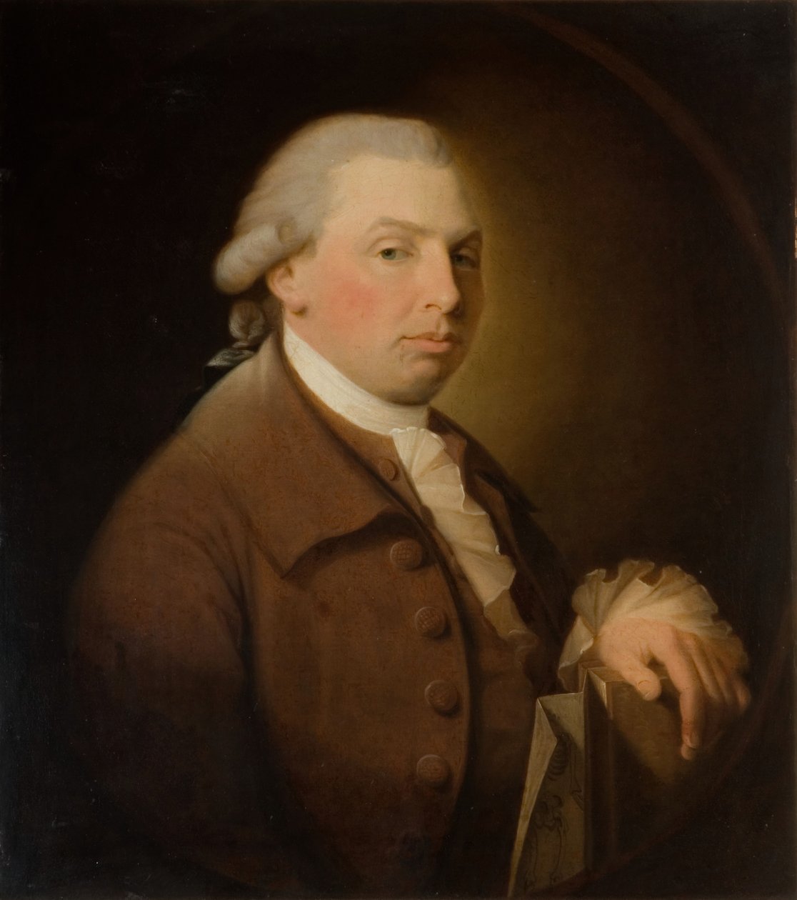 Portret Johna Derringtona, 1750-1805. autorstwa James Millar