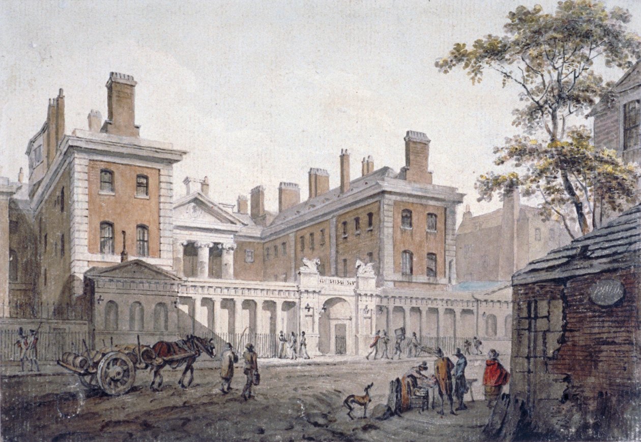 Admiralicja, Whitehall, Londyn, 1796 autorstwa James Miller