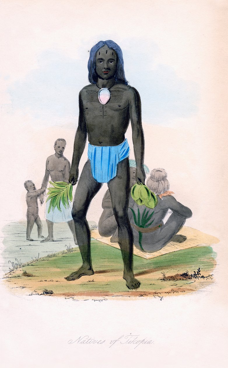 Tubylcy z Tilcopia, ok. 1850. autorstwa James Prichard