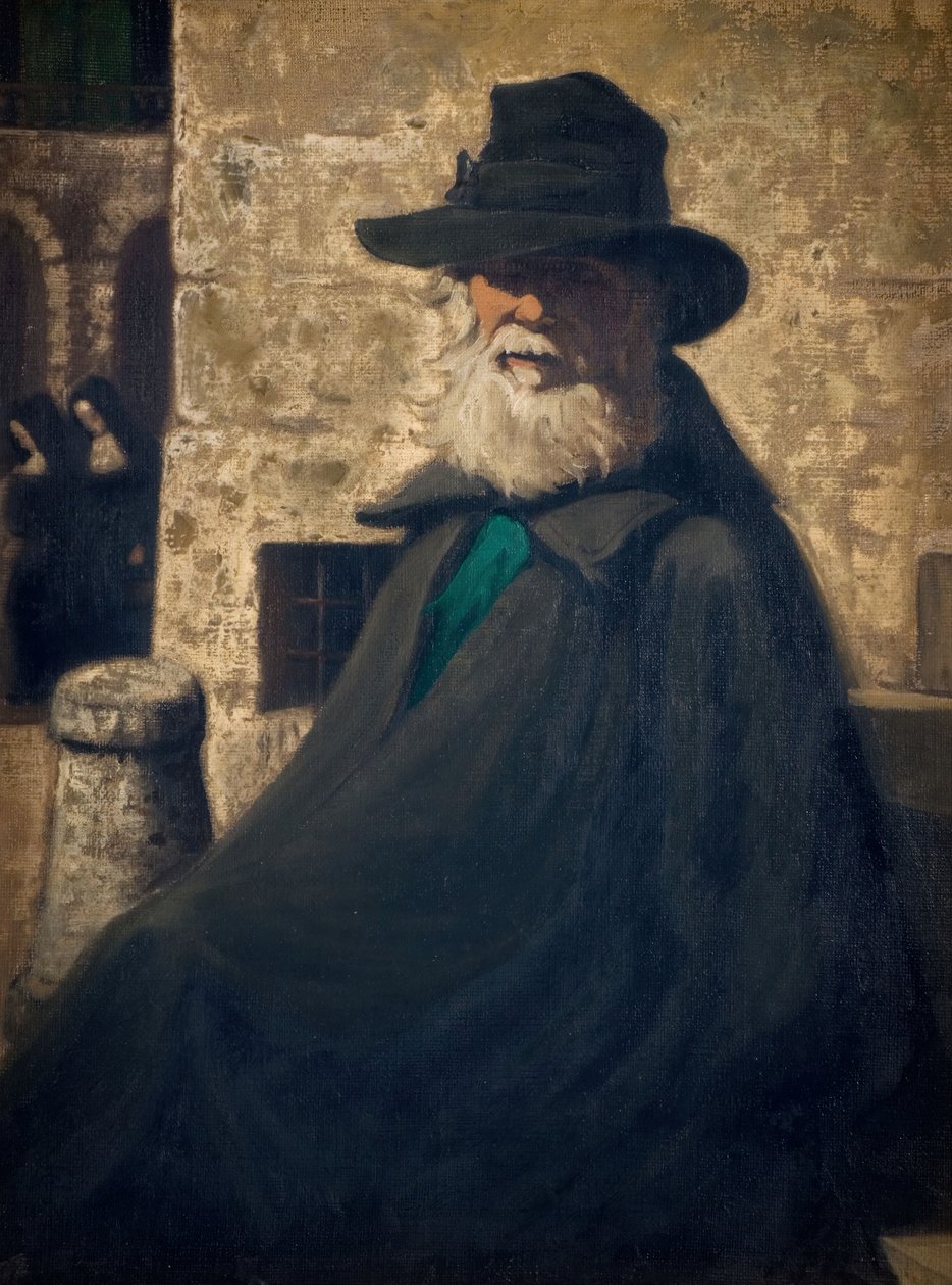 Stary żebrak, 1930. autorstwa James Pryde