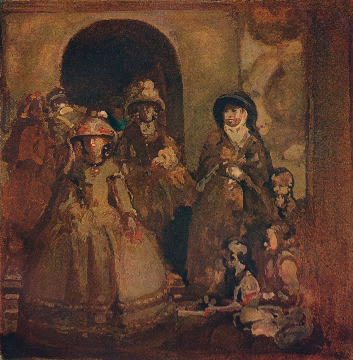 Demimondaine, 1911 autorstwa James Pryde