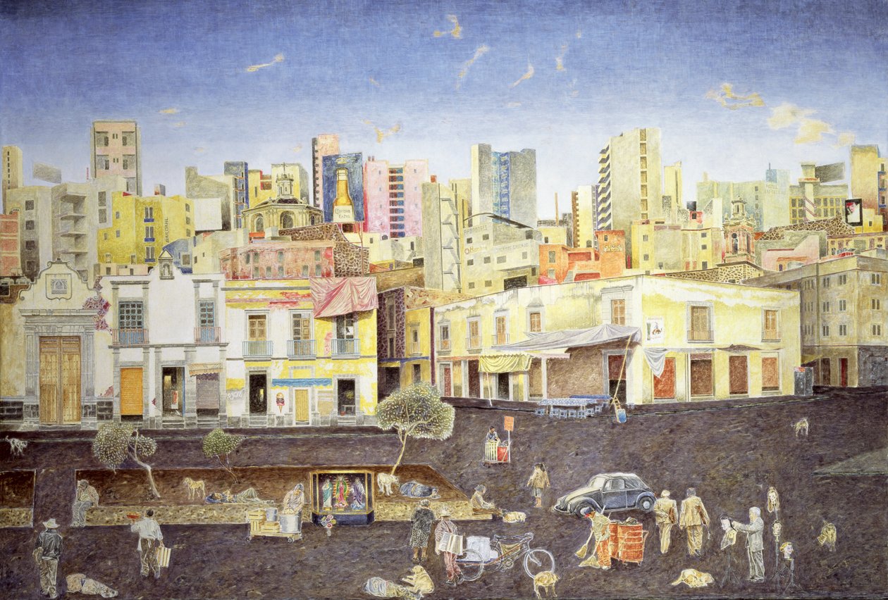 Fryzjer w Plaza Roldan, 2001 autorstwa James Reeve