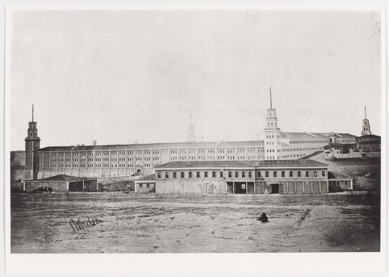 Koszary, Scutari, 1854 autorstwa James Robertson