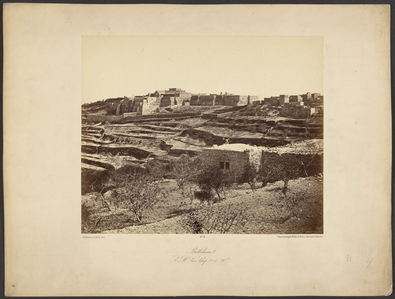 [Betlejem (sic)] / [Betlejem] autorstwa James Robertson