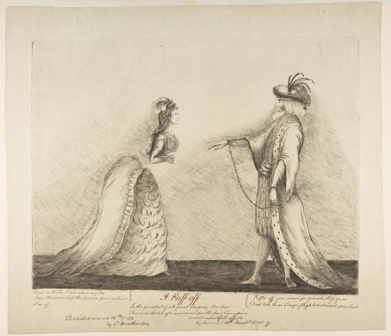 Puff Off, ca. 1782. autorstwa James Sayers